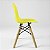 Mesa Infantil Preta 50cm Redonda trípe 4 Cadeiras Eiffel Amarelo - Imagem 7
