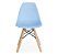 Mesa Infantil Preta 50cm Redonda Trípe 4 + Cadeiras Eiffel Colorido - Imagem 8