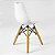 Mesa Infantil Branca 50cm Quadrada trípe 4 Cadeiras Eiffel Branco - Imagem 7