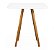 Mesa Infantil Branca 50cm Quadrada trípe 4 Cadeiras Eiffel Rosa-Bebê - Imagem 4