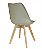 Mesa de Jantar Redonda Sofia 90cm Branca com 4 Cadeiras Siena Nude - Imagem 8