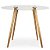 Mesa de Jantar Redonda Sofia 100cm Branca com 4 Cadeiras Siena Branca - Imagem 4