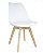 Mesa de Jantar Redonda Sofia 100cm Branca com 4 Cadeiras Siena Branca - Imagem 7