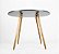 Mesa de Jantar Redonda Sofia 100cm Preta com 4 Cadeiras Siena Nude - Imagem 3