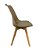 Mesa de Jantar Redonda Sofia 90cm Preta com 4 Cadeiras Siena Nude - Imagem 8