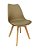 Mesa de Jantar Redonda Sofia 90cm Preta com 4 Cadeiras Siena Nude - Imagem 7