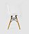Cadeira Infantil Charles Eames Eiffel - Branco - Imagem 3