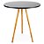 Mesa Redonda Tripé 70cm - Preto - Imagem 3