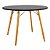 Mesa Redonda Eiffel 100cm - Preto - Imagem 1