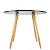 Mesa Redonda Sofia 90cm - Preto - Imagem 4