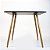 Mesa Quadrada Sofia 90cm - Preto - Imagem 4