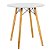 Mesa Redonda Eiffel 70cm - Branco - Imagem 1