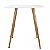 Mesa Quadrada Sofia 70cm Branca com 2 Cadeiras Allegra Branca - Imagem 4