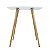 Mesa Quadrada Sofia 70cm Branca com 2 Cadeiras Allegra Branca - Imagem 5