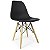 Mesa de Jantar Redonda Sofia 90cm Branca com 4 Cadeiras Eames Preta - Imagem 5