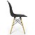 Mesa de Jantar Redonda Sofia 90cm Branca com 4 Cadeiras Eames Preta - Imagem 7