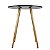 Mesa Redonda Sofia 70cm Preta com 2 Cadeiras Botonê Nude - Imagem 5