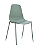 Cadeira Miami - Cor Verde Aloe - Base em Metal - Imagem 4