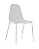 Cadeira Miami - Cor Nude - Base em Metal - Imagem 4