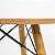 Mesa Redonda Eiffel 70cm - Louro Freijó - Imagem 4