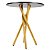 Mesa Redonda Bistrô 70cm - Preto - Imagem 5