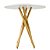 Mesa Redonda Bistrô 80cm - Branco - Imagem 5