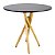 Mesa Redonda Bistrô 80cm - Preto - Imagem 3
