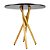 Mesa Redonda Bistrô 80cm - Preto - Imagem 5