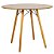 Mesa Redonda Eiffel 90cm - Louro Freijó - Imagem 1