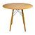 Mesa Redonda Eiffel 90cm - Louro Freijó - Imagem 3