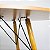 Mesa Redonda Eiffel 120cm - Louro Freijó - Imagem 5