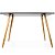 Mesa Retangular Sofia 120x80cm - Preto - Imagem 5