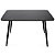 Mesa Retangular Sofia 120x80cm - All Black - Imagem 1