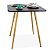Mesa Quadrada Sofia 70cm - Preto - Imagem 1