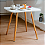 Mesa Quadrada Sofia 70cm - Branco - Imagem 1