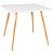 Mesa Quadrada Sofia 80cm - Branco - Imagem 1