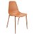 Cadeira Miami - Cor Laranja - Base em Metal - Imagem 1