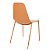 Cadeira Miami - Cor Laranja - Base em Metal - Imagem 4