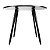 Mesa Redonda Sofia 100cm - All Black - Imagem 3