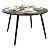 Mesa Redonda Sofia 120cm - All Black - Imagem 1