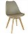Mesa Redonda Sofia 70cm Branca com 2 Cadeiras Siena Nude - Imagem 6