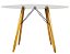 Mesa de Jantar Redonda Eiffel 120cm Branca com 4 Cadeiras Eames Branca - Imagem 5