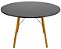 Mesa de Jantar Redonda Eiffel 120cm Preta com 4 Cadeiras Eames Nude - Imagem 4