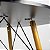 Mesa de Jantar Redonda Eiffel 100cm Preta com 4 Cadeiras Eames Pretas - Imagem 8