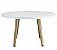 Mesa De Centro Redonda 60cm - Branco - Imagem 3