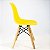 Mesa Infantil Branca 60cm + 4 Cadeiras Eiffel Amarelas - Imagem 9