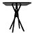 Mesa Quadrada Bistrô 90cm - All Black - Imagem 5