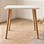 Mesa Infantil Retangular 60x40cm - Branco - Imagem 1