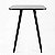 Mesa Quadrada Sofia 60cm - All Black - Imagem 3