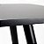 Mesa Quadrada Sofia 60cm - All Black - Imagem 6